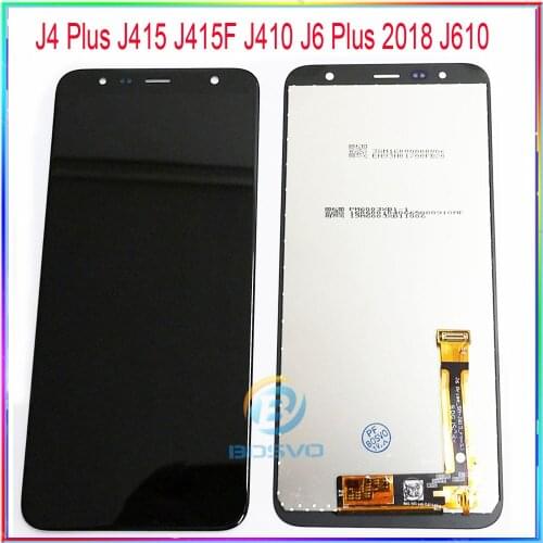 For samsung J4 Plus J415 J410 J6 Plus J610 LCD Screen Display with Touch Digitizer Assembly J415F J415G J415M J415FN