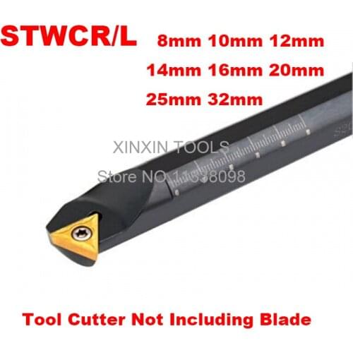 1PCS 8mm 10mm 12mm 14mm 16mm 20mm 25mm 32mm STWCR09 STWCR11 STWCR16 STWCL11 STWCL16 the Right/Left Hand CNC Turning Lathe tools