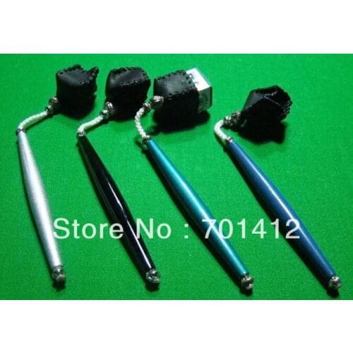 3pcs/lot pen design leather pocket chalk holder