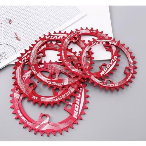 96BCD Chainring MTB Bike Bicycle 32T 34T 36T 38T 40T Lighter Weight Higher Strength Chainwheel Crankset Tooth Plate Parts