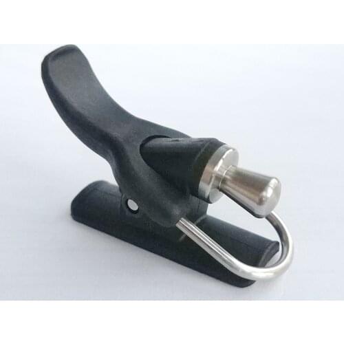 Free shipping Sea Fishing Thumb Button Fixed spool reel casting aid Tool trigger cannon clip