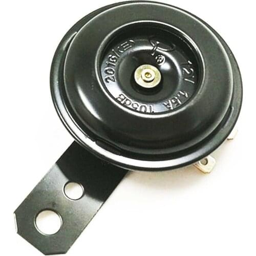 Black Universal 12V 105db 65mm Loud Scooter Moped Dirt Bike Motorcycle Horn