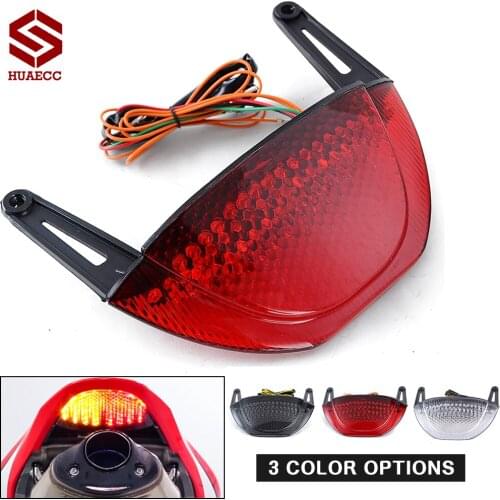 For Honda CBR600RR CBR 600 RR 2007-2012 Rear Tail Light Brake Turn Signals Integrated LED Light 2007 2008 2009 2010 2011