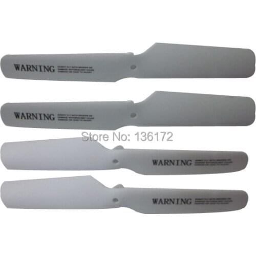 Ewellsold 3sets=12pcs H8C F183 2.4G 4CH 6-Axis Remote Control RC drone Quadcopter parts main blade