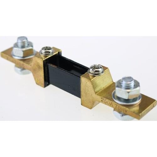 FL-2 250A 75mV DC Current Shunt Resistor for Amp Ampere panel meter