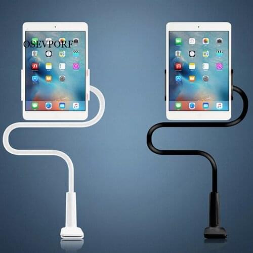 Lazy Holder Long Arm Flexible Mobile Phone Stand Bracket Bed Desk Table Clip Gooseneck Phone Tablet Holder For iPhone 12 Oneplus