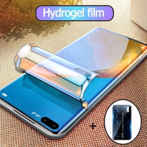 Hydrogel film for huawei p40 lite soft screen protector p40 lite e huawei p40lite hidrogel protection p40 pro huawei p 40 lite e