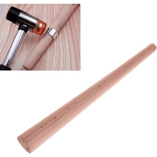 JAVRICK Tapered Mandrel Wood Ring Stick Making Different Sizes Tools Jewelry Equipments
