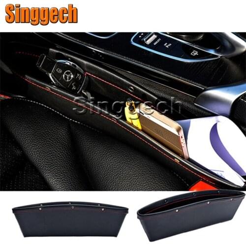 1Pcs Car Seat Gap Slit Pocket Box For Renault Duster Laguna Megane 2 3 Logan Captur Clio Lada Granta Kalina Priora Accessories