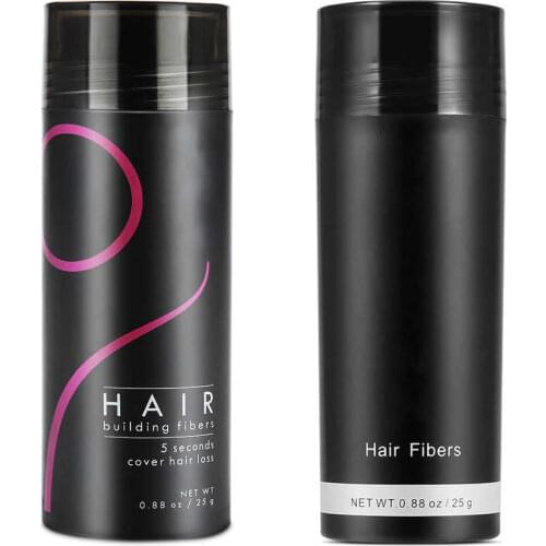 5 Colors Hair Building Fiber Hair Thickener Hair Loss Solution Concealer Hair Fuller Denser