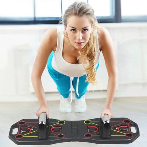 Push-Up Bracket Training Board Foldable Multi-function Male Chest Muscle Exercise Fitness Equipment