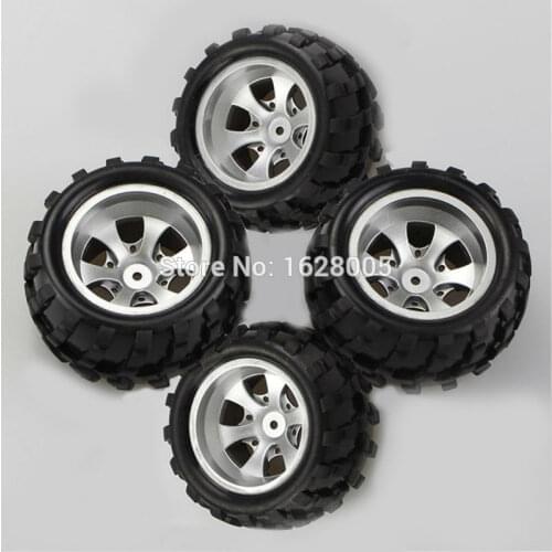 Wltoys A979 A979-A A979-B Rc Car Parts A979-01 Left Tire and A979-02 Right Tire 4pcs/lot