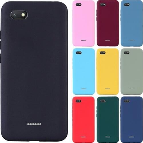 Soft TPU Case For Xiaomi Redmi 6A Case Silicone Soft Tpu Redmi6A a6 Back Cover Phone Case For Xiaomi Redmi 6A 6 a Redmi6 Coque