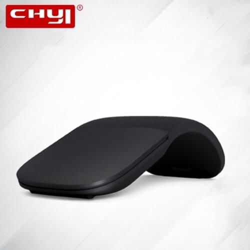 Wireless Computer Mouse Silent Ergonomic USB Mause Arc Touch Foldable Small Portable Laser 3D Mice 1600 DPI For Microsoft Mac PC