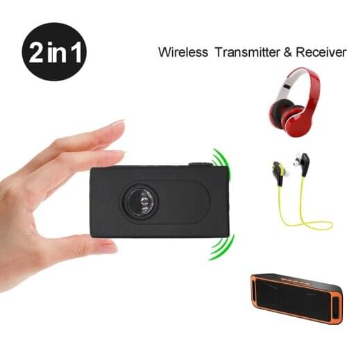 New Wireless Bluetooth-compatible Transmitter Receiver Adapter Single Audio Music Adapter For TV PC Car Kit Wireless Adapter