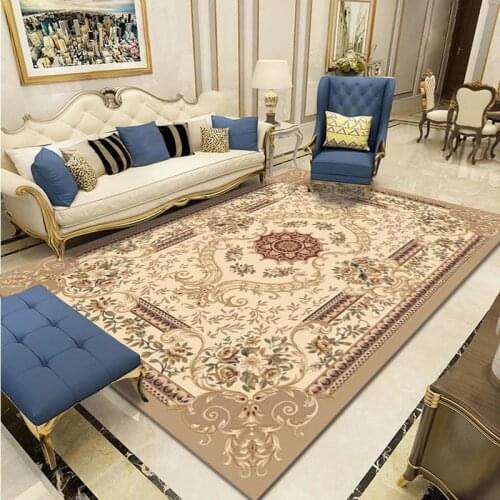 Persian Carpet For Bedroom Turkey Printed Floral Style Living Room Decoration High-end Large Rugs Home Floor Big Carpets kilim