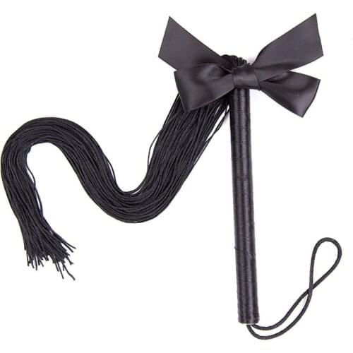 Sex Toys Bondage Whip For Women Polyester Sex Bowknot Whip Adult Games Erotic Whip For Couples