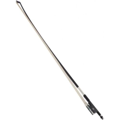 NEW Black Horse Hair Carbon Fiber Violin Bow Good Balance 1/8 Size