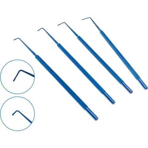 Titanium Muscle Hook 6mm-12mm Ophthalmic hook eye surgical hook