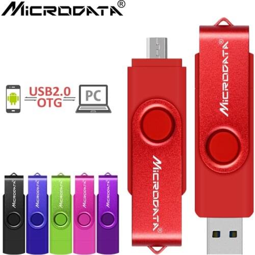 Usb flash drives OTG pen drive 2 IN 1 micro usb 128gb pendrive usb stick 4gb 8gb 16gb 32gb 64gb usb2.0 OTG usb for Android