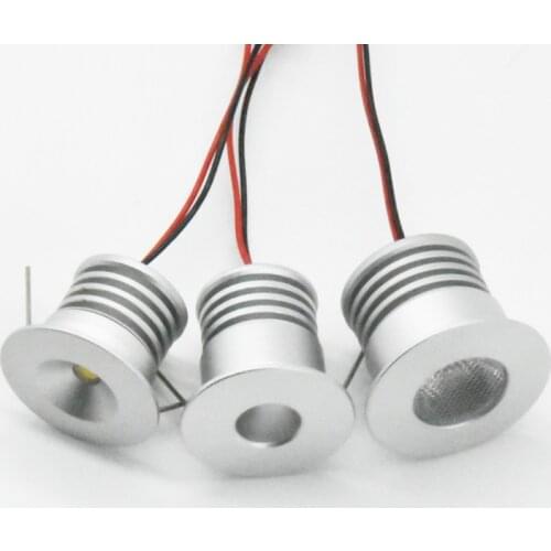 4W Recessed Downlight 27mm Cutout Ceiling Light 30Degree Beam Cabinet Spotlight Ceiling Lighting DC12-24V AC100-240V Input