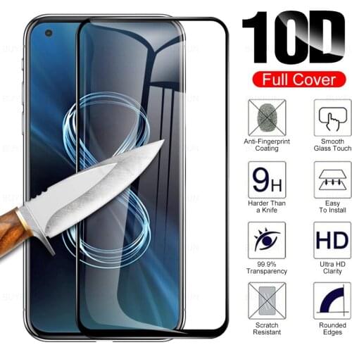 10d glass for asus zenfone 8 tempered glass full glue screen protector for asus zenfone 8 flip zenfone 8 protective film