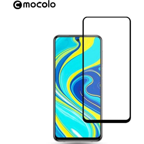 For Xiaomi Redmi Note 9S Screen Protector Mocolo Note 9 Pro Full Glued Tempered Glass for Redmi Note 9 Pro Max Screen Protector