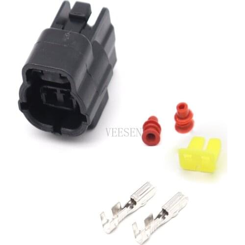 10sets 2pin Automotive Water Temperature Sensor plug Connector 174352-2 DIY Harness for the Car light