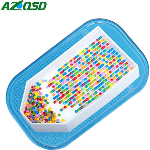 AZQSD Diamond Painting Non-slip Mat For Holding TrayTools Diamond Embroidery Tools Accessories 1pc Random Color