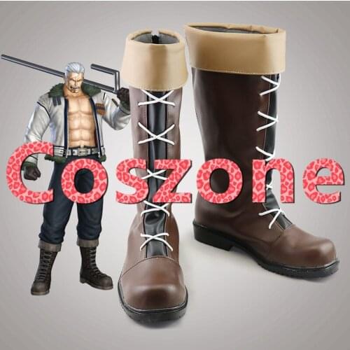 One Piece Smoker Cosplay Shoes Boots Halloween Carnival Party Cosplay Costume Accessory