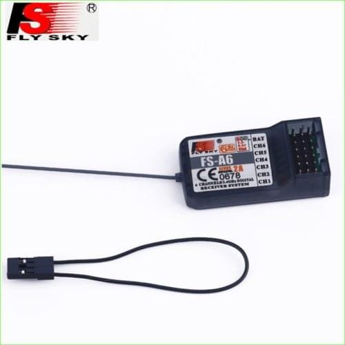 FlySky 2.4G 6 Channels 6CH FS-A6 Receiver AFHDS 2A system RX for RC Transmitter i4 i6 i10 GT2E GT2F GT2G F20431