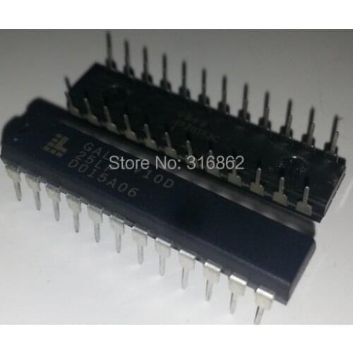 GAL22V10D-25LPN GAL22V10D 22V10 DIP24 ROHS ORIGINAL 5PCS/LOT Free Shipping Electronic Components kit