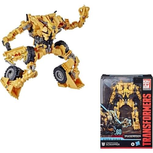 Hasbro Transformers Toy Voyager Studio Series SS60 Scrapper Revenge of The Fallen Constructicon Scrapper Transformers Figure