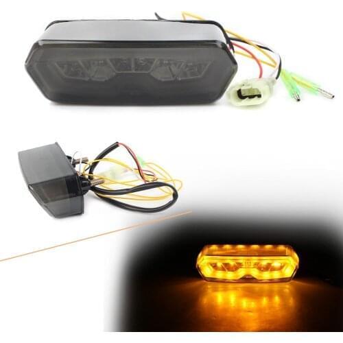 Motorcycle Integrated Taillight Rear Brake Stop Turn Signal Light For Honda Grom MSX125 2014 2015 2016 14 15 16 LED Lamp