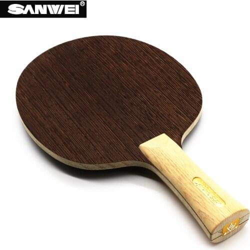 SANWEI DYNAMO Table Tennis Blade 5 ply wood design Japan Cypress handle Light quick attack ping pong racket bat paddle