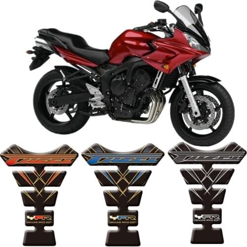 Motorcycle 3D Fuel Tank Protective Stickers Decals For Yamaha Fazer 600 Fazer 1000 FZS Tank Protective Stickers