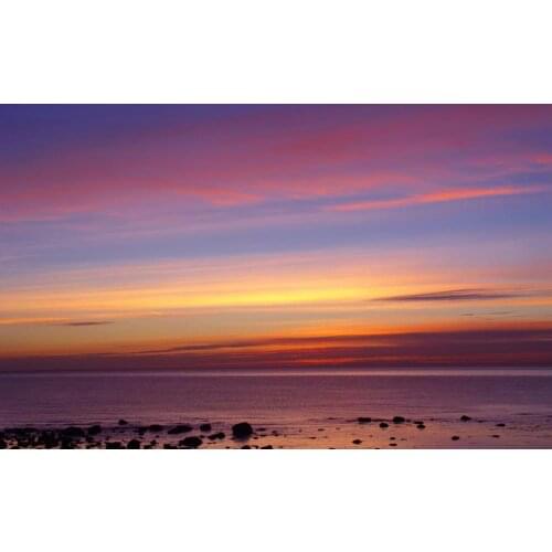 Nature Beautiful Scenery 2 Silk Fabric Wall Poster Art Decor Sticker Bright