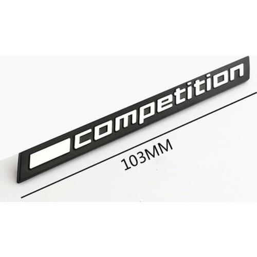 Original Quality F90 Rear Trunk Label Badge F87 Boot Sticker Competition Emblem