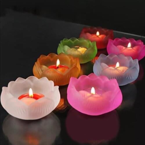 Transparent DIY Ashtray Mold Lotus Candle Holder Storage Box Mould Flower Pot Mold Crafts Making