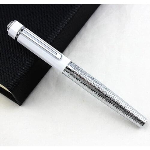 Luxury diamond Ink pen Medium Nib 0.5 nib. Learn office school stationery Gift Luxury pen hotel business Writing Fountain pen