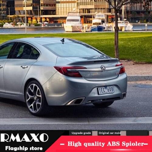 For OPEL insignia Spoiler 2014-2016 insignia spoiler High Quality ABS Material Car Rear Wing Primer Color Rear Spoiler
