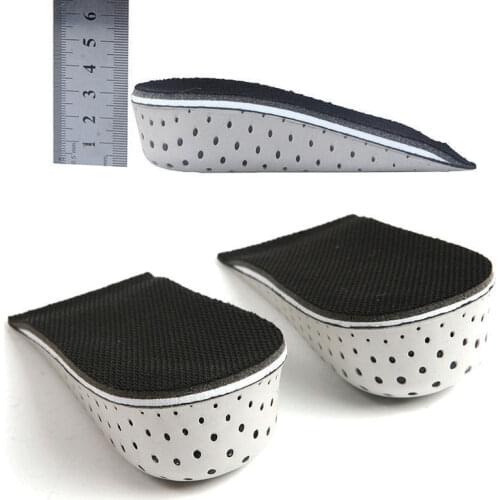 Women men Unisex Insole Heel Lift Shoes Pad Cushion Elevator Taller Height Increase