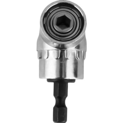 105 Degree Angle Extension Right Driver Drilling Shank Screwdriver Magnetic 1/4 Inch Hex Drill Bit Socket Holder Adaptor Sleeve
