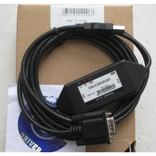 High Grade Dimond shape USB-IC200 USB-IC200CBL001 USB Programming Cable for GE Fanuc SNP VersaMax PLC