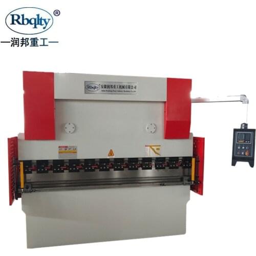 WC67K-40T/2500 mm cnc press brake hydraulic for SS/CS metal plate folding E21 system