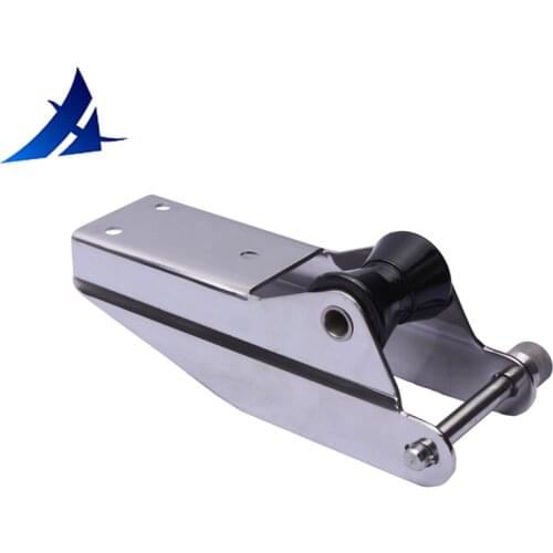 BBT Brand 316 Marine Grade Polished Stainless Steel Anchor Roller & Mount 9-7/8" boat accessories marine