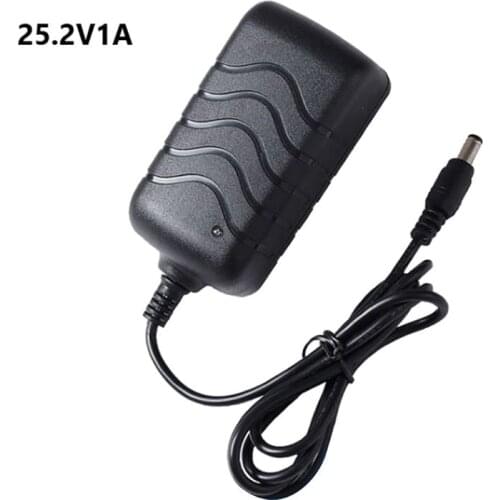 DC25.2V 1A Lithium Battery Charger Power Supply Adapter for Massager US/EU Plug B85B