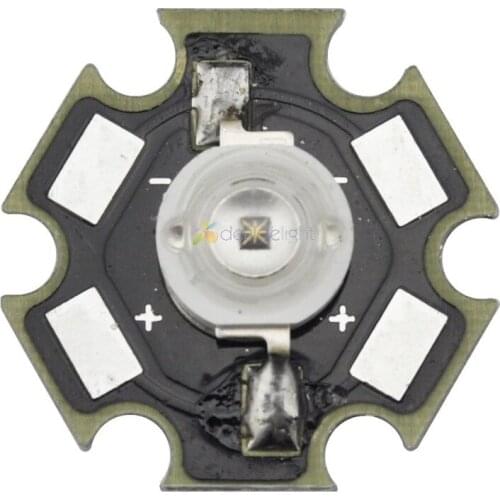 1W 850nm IR Infrared High Power LED Emitter W/20mm Star Platine Base