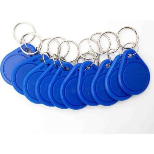 10 Pcs/lot New Proximity ID Token Tag Key Fob 125Khz RFID Plastic Water Resist Access Control Use sensor