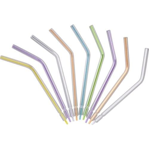 200 Pcs Dental Disposable Independent Air Water Spray Nozzles Tips Tubes 3-Way Triple Syringe Teeth Whitening Dentist Instrument